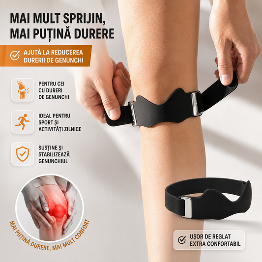 PatellaFlex – Suport pentru Genunchi și Reducerea Durerii