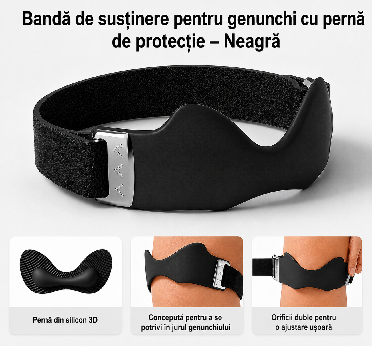 PatellaFlex – Suport pentru Genunchi și Reducerea Durerii