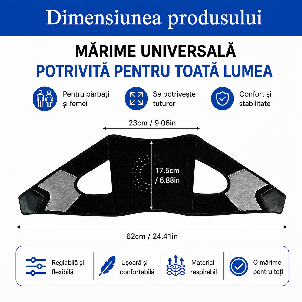 FlexiKnee – Genunchieră Ortopedică cu Suport 360°